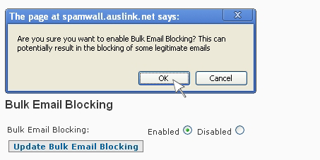 Anti-Spam Firewall Content Filtering Bulk Email Blocking