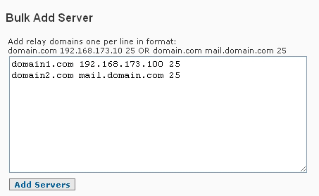 Anti-Spam Firewall IP Domain Setup Bulk