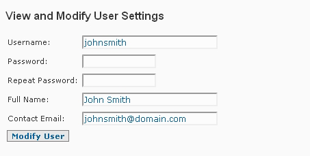 Anti-Spam Firewall Manage Users 4