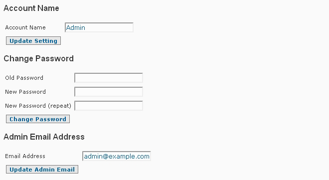 Anti-Spam Firewall System Settings 1